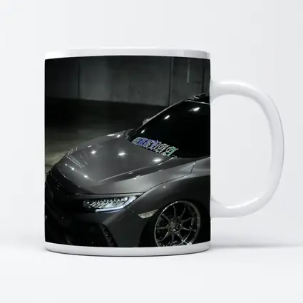 Honda Civic Type R Dark Parking Garage