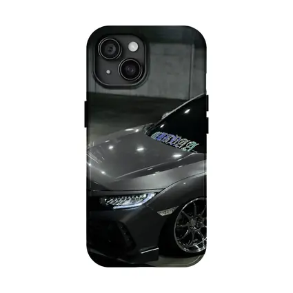 Honda Civic Type R Dark Parking Garage