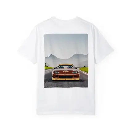 Honda Civic Sport Racing on Mountain Road