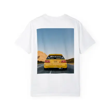 Honda Civic Spoon Sports Yellow Mountain Road