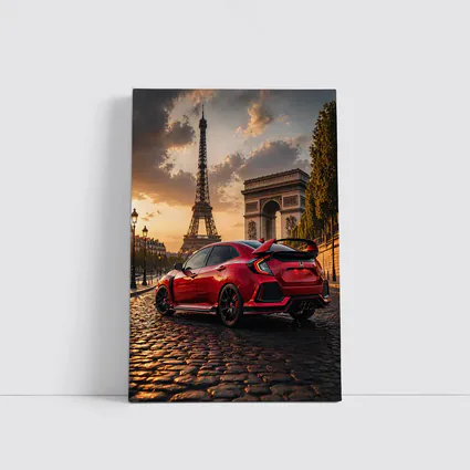 Honda Civic Type R Paris Sunset