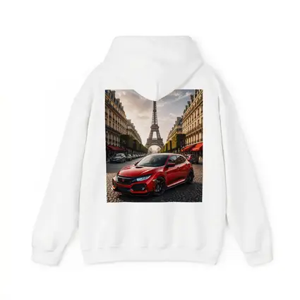 Honda Civic Type R Paris Eiffel Tower