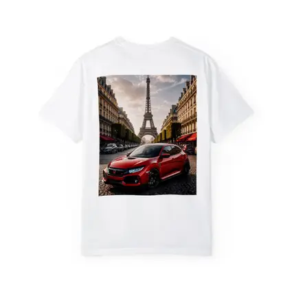 Honda Civic Type R Paris Eiffel Tower