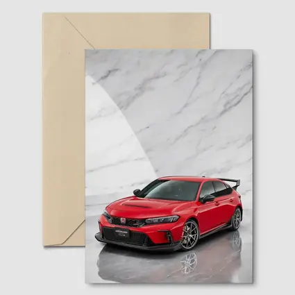 Honda Civic Type R Red Marble Studio