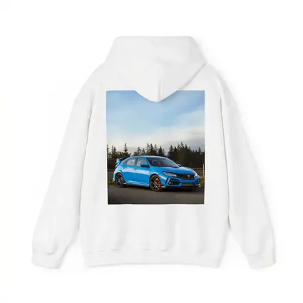 Honda Civic Type R Blue Forest Road