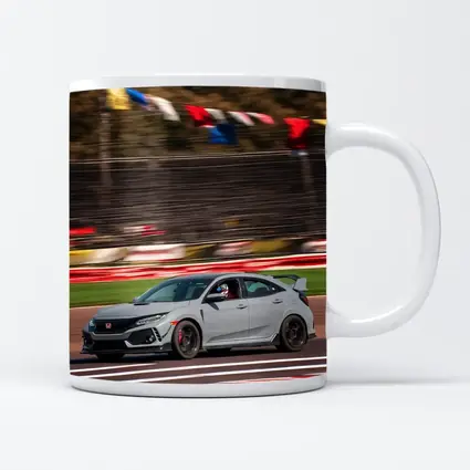 Honda Civic Type R Racing on Track