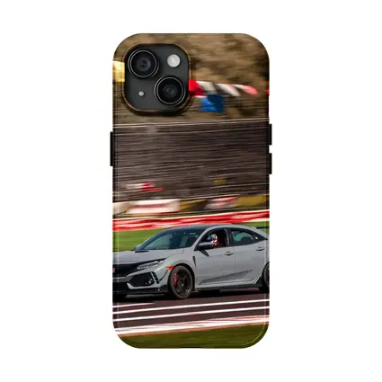 Honda Civic Type R Racing on Track
