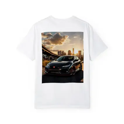 Honda Civic Type R City Sunset