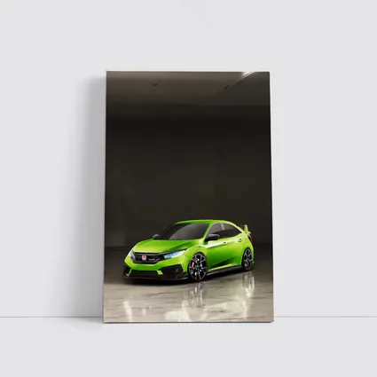 Honda Civic Type R Green Studio Floor