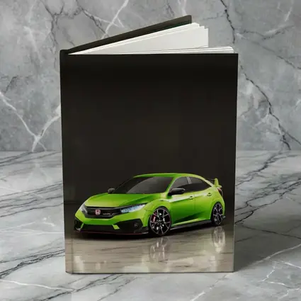 Honda Civic Type R Green Studio Floor