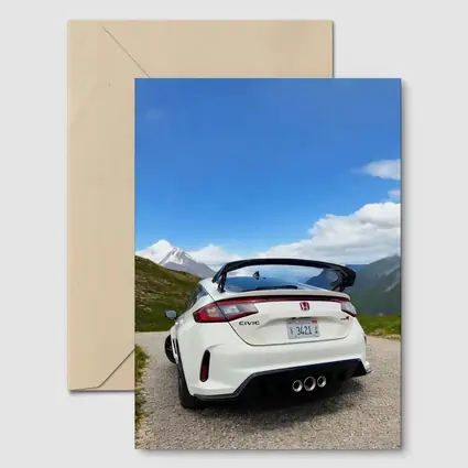 Honda Civic Type R Mountain Pass White