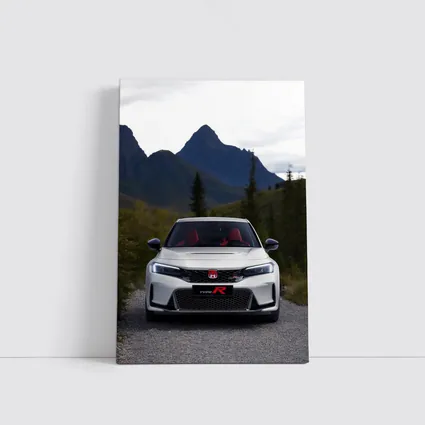 Honda Civic Type R Mountain Gravel Road