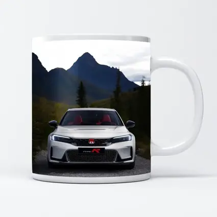 Honda Civic Type R Mountain Gravel Road