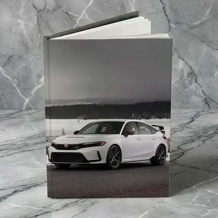 Honda Civic Type R Winter Snow Landscape