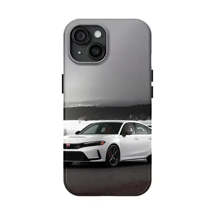Honda Civic Type R Winter Snow Landscape