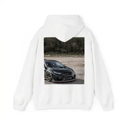 Black Honda Civic Type R Dirt Road