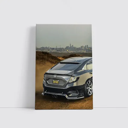 Honda Civic Slammed Build City Skyline