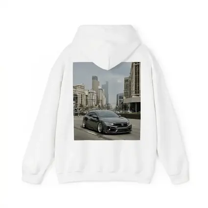 Honda Civic Stance City Street Urban Scene