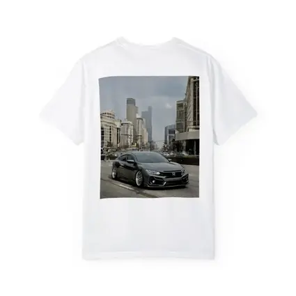 Honda Civic Stance City Street Urban Scene