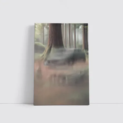Honda Civic Misty Forest Dreamy Blur