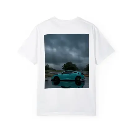 Honda Civic Coupe Rainy Storm Clouds