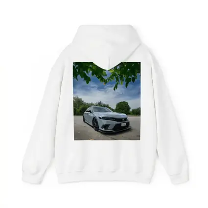 Honda Civic Hatchback Parked Under Green Trees