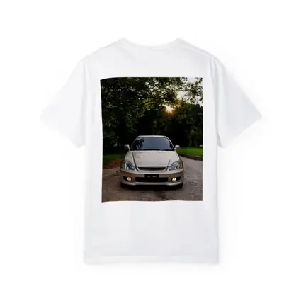 Honda Civic Parked Under Green Trees