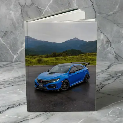 Honda Civic Type R Blue Mountain Road
