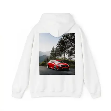 Honda Civic Type R Red Mountain Road
