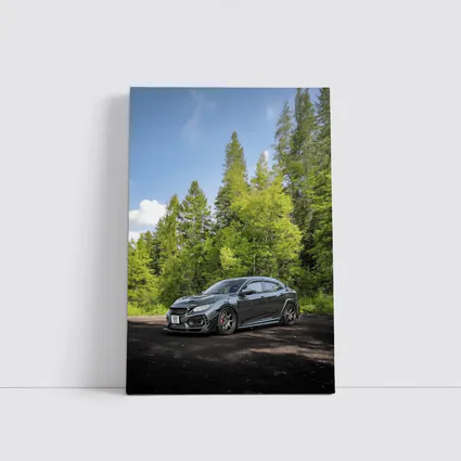 Honda Civic Type R Forest Road