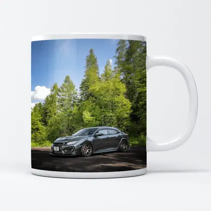 Honda Civic Type R Forest Road