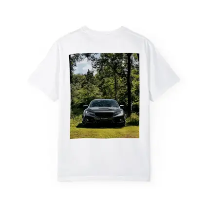 Honda Civic Type R Green Forest Setting