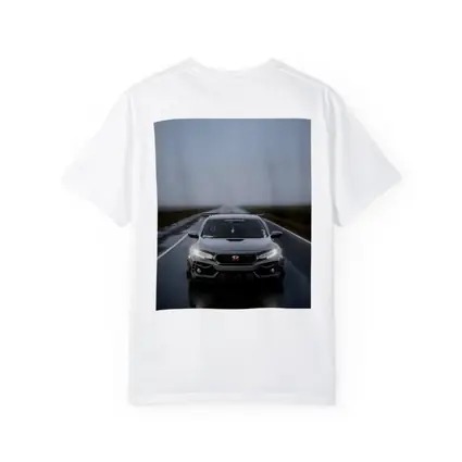 Honda Civic Type R Rainy Road Drive