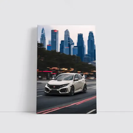 Honda Civic Type R City Skyline Street