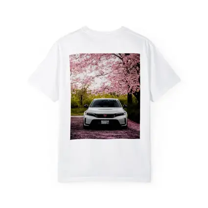 Honda Civic Type R Cherry Blossom Street