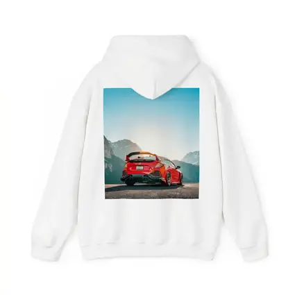 Honda Civic Type R Red Mountain Road