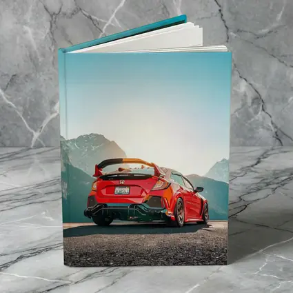 Honda Civic Type R Red Mountain Road