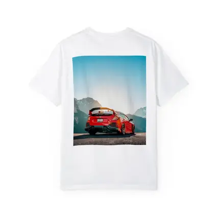 Honda Civic Type R Red Mountain Road