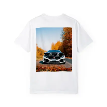 Honda Civic Type R Twin Turbo Autumn Road