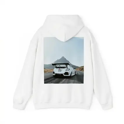 Honda Civic Type R White Mountain Road