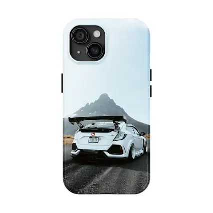 Honda Civic Type R White Mountain Road
