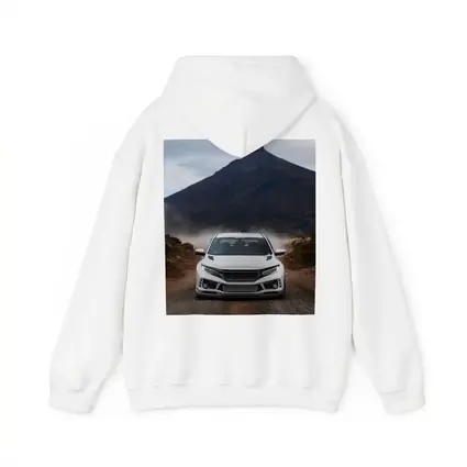 Honda Civic Type R White Mountain Road