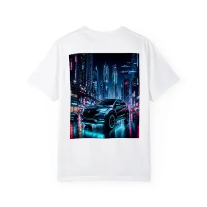 Honda HR-V Cyberpunk Neon City Night