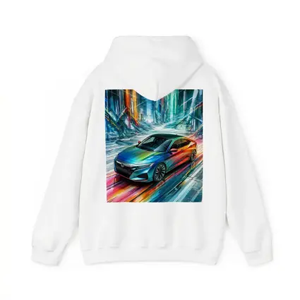 Honda Insight Colorful Abstract Futuristic City Art