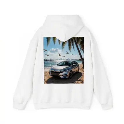 Honda Insight Parked on Sunny Beach