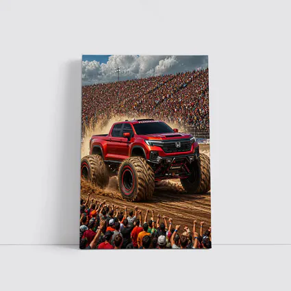 Honda Ridgeline Monster Truck Arena Crowd