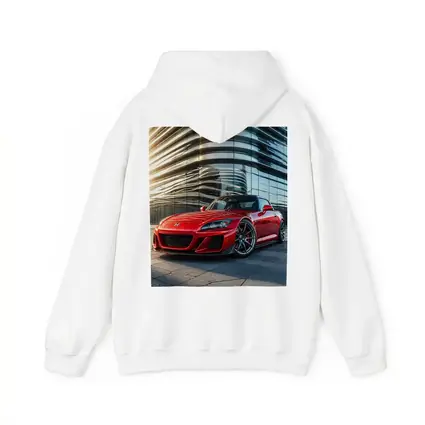 Honda S2000 Red Sports Car Urban Building