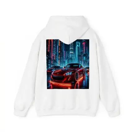 Honda S2000 Red Neon City Night