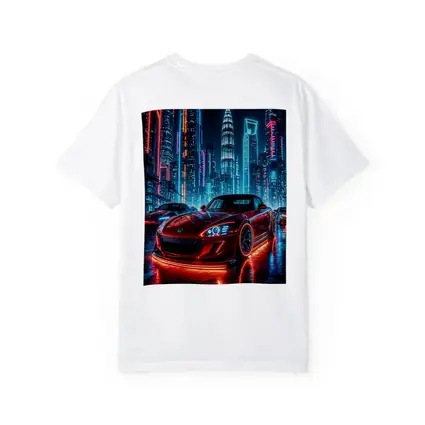 Honda S2000 Red Neon City Night