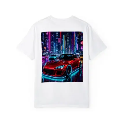 Honda S2000 Red Neon City Night